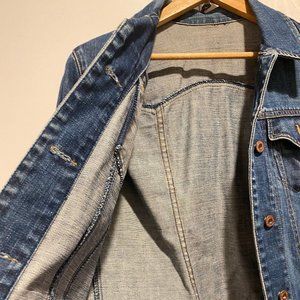 Vintage Denim Jean Jacket, S - SUPER soft